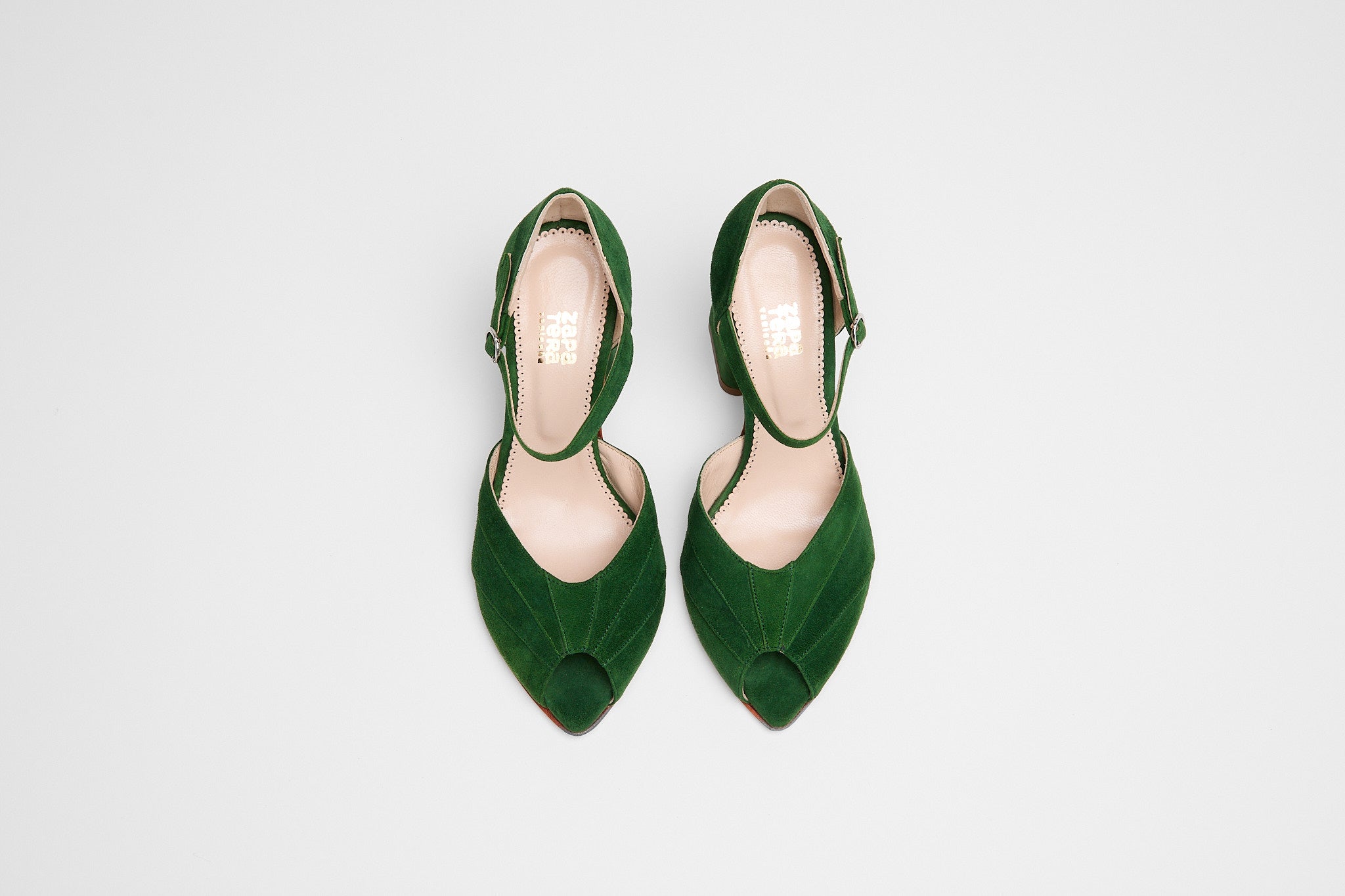 バレエシューズ Offen pointed-LEAF / LIGHT GREEN pointed－CURLS | offen/オッフェン | 三越伊勢丹